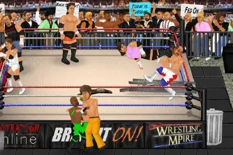 Wrestling Revolution (Реслинг Революшн)  [МОД Бесконечные монеты] Screenshot 1