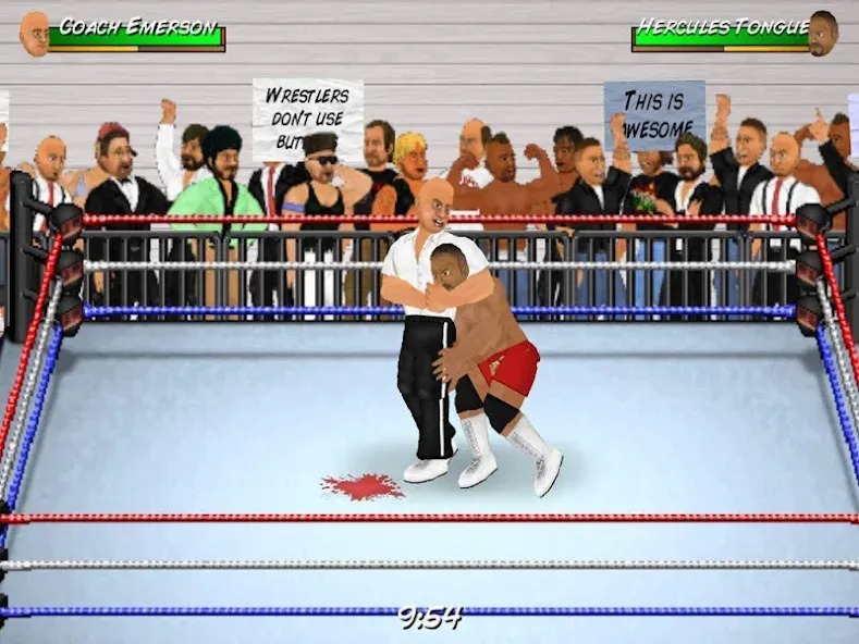 Wrestling Revolution (Реслинг Революшн)  [МОД Бесконечные монеты] Screenshot 3