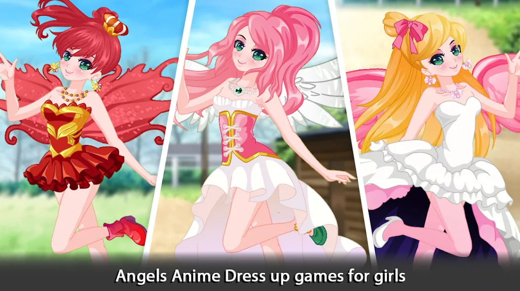 Dress Up Angel Anime Girl Game  [МОД Все открыто] Screenshot 5