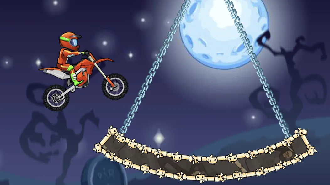 Moto X3M Bike Race Game (Мото 3М Игра на мотоциклах)  [МОД Unlocked] Screenshot 2