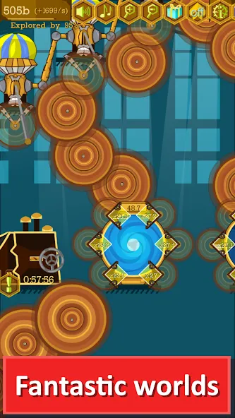 Steampunk Idle Gear Spinner (Стеампанк Идл Спиннер Фабрика)  [МОД Бесконечные монеты] Screenshot 5