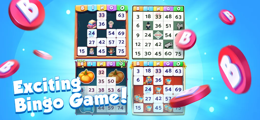 Bingo Bash: Live Bingo Games (Бинго Баш)  [МОД Unlocked] Screenshot 1