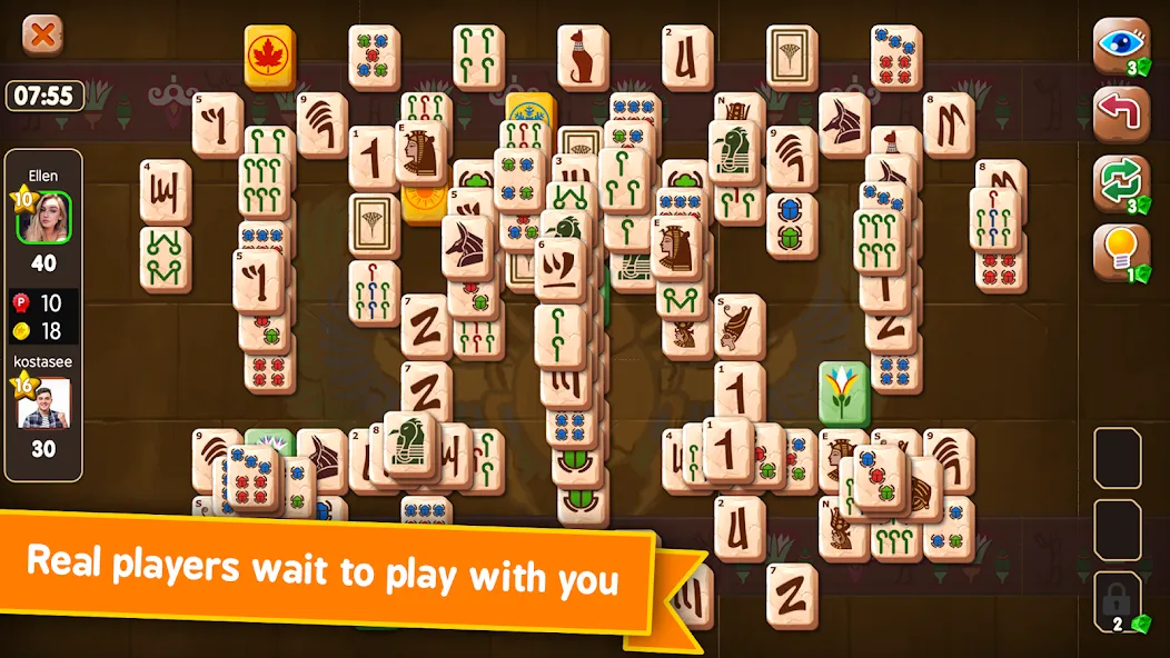 Mahjong Duels (Маджонг Дуэли)  [МОД Unlocked] Screenshot 3