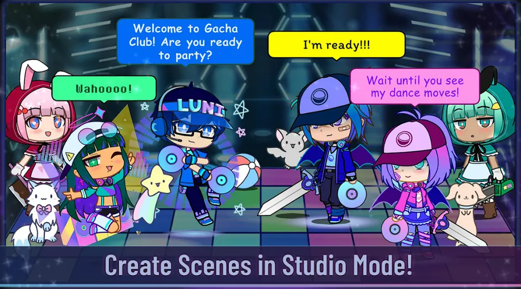 Gacha Club (Гача Клуб)  [МОД Бесконечные монеты] Screenshot 4