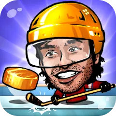 Взломанная Puppet Hockey: Pond Head  [МОД Меню] - полная версия apk на Андроид