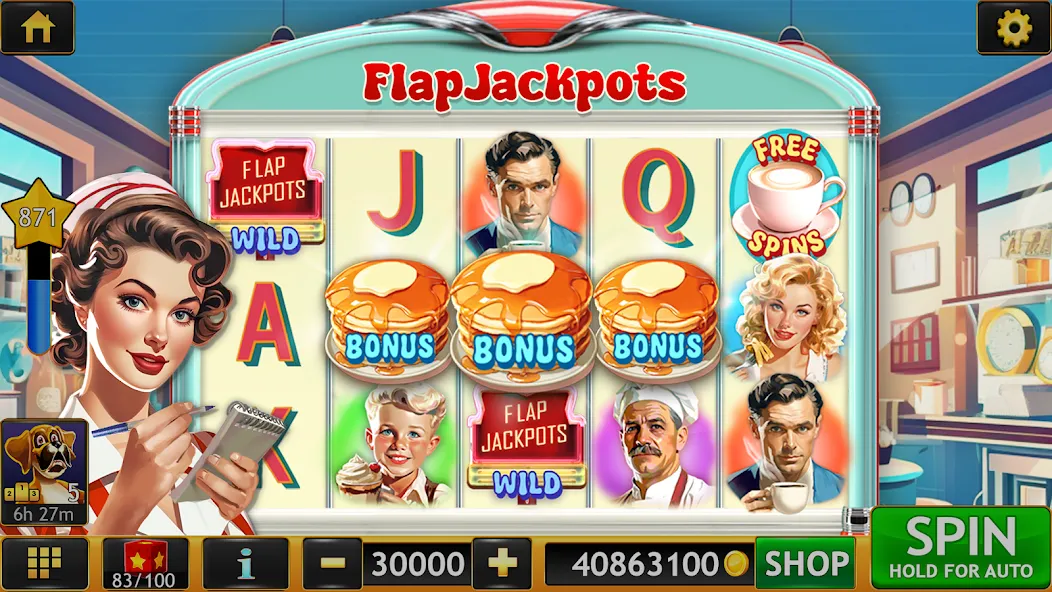 Vegas Slots Galaxy (Вегас Слотс Гэлэкси)  [МОД Бесконечные деньги] Screenshot 3