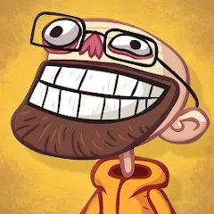 Скачать взломанную Troll Face Quest: TV Shows  [МОД Mega Pack] - стабильная версия apk на Андроид