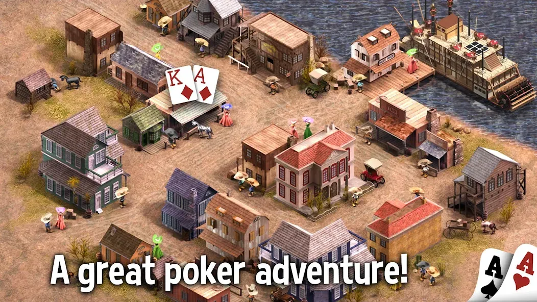 Governor of Poker 2 - Offline  [МОД Все открыто] Screenshot 3