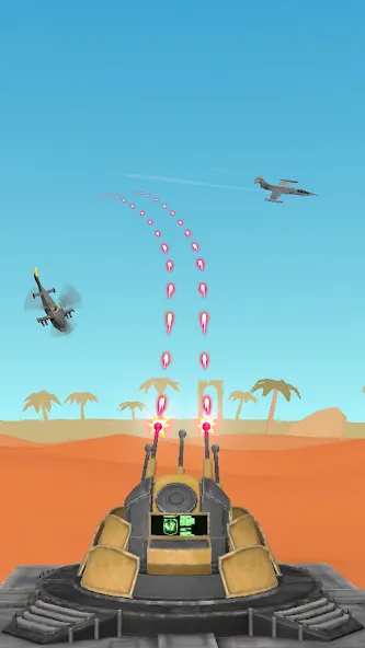 Air Defense: Airplane Shooting (Эйр Дефенс)  [МОД Бесконечные деньги] Screenshot 2