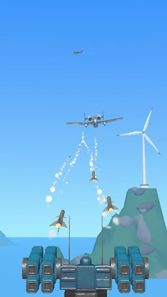 Air Defense: Airplane Shooting (Эйр Дефенс)  [МОД Бесконечные деньги] Screenshot 3