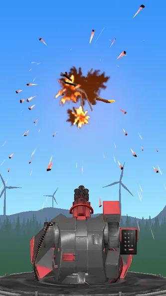 Air Defense: Airplane Shooting (Эйр Дефенс)  [МОД Бесконечные деньги] Screenshot 4