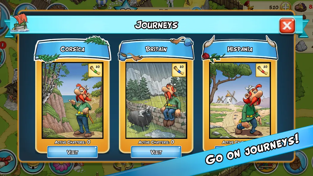 Asterix and Friends (Астерикс и друзья)  [МОД Меню] Screenshot 2