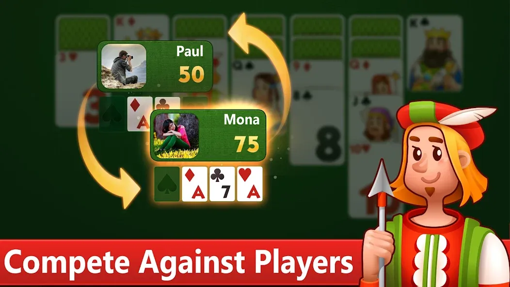 Klondike Solitaire card game  [МОД Все открыто] Screenshot 5