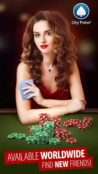 City Poker: Holdem, Omaha (Сити Покер)  [МОД Mega Pack] Screenshot 1