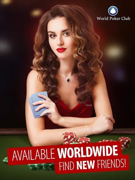 Poker Games: World Poker Club (Покер Гейм)  [МОД Много денег] Screenshot 1