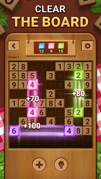 Woodber - Classic Number Game (Вудбер)  [МОД Бесконечные монеты] Screenshot 3