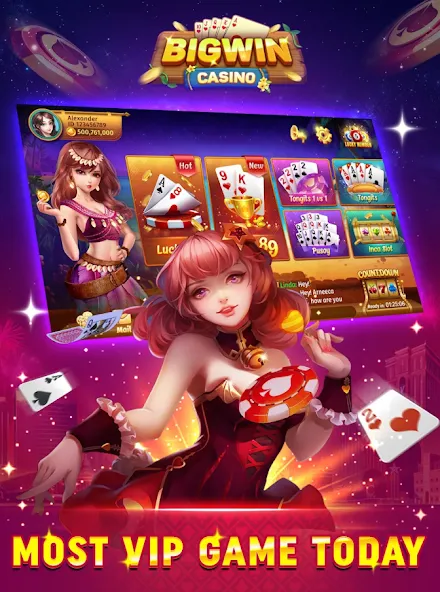 Bigwin - Slot Casino Online (Бигвин)  [МОД Бесконечные деньги] Screenshot 5