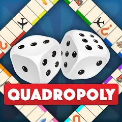 Скачать взлом Quadropoly - Classic Business  [МОД Mega Pack] - стабильная версия apk на Андроид