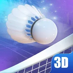 Взломанная Badminton Blitz - PVP online (Бэдминтон Блиц)  [МОД Все открыто] - последняя версия apk на Андроид