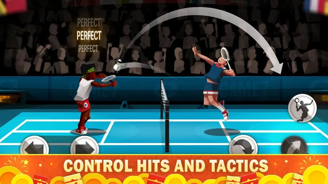 Badminton League  [МОД Unlimited Money] Screenshot 1