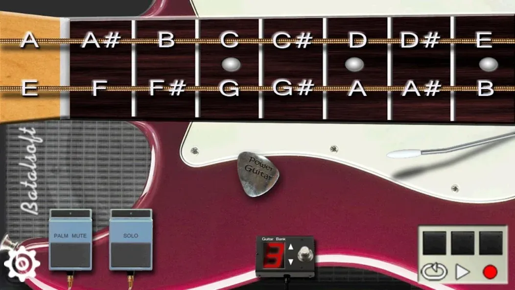 Power guitar HD  [МОД Меню] Screenshot 1