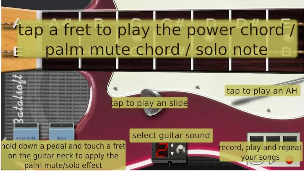 Power guitar HD  [МОД Меню] Screenshot 4