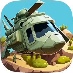 Взлом Islands Control: Army War (Айлэндс Контрол)  [МОД Много монет] - полная версия apk на Андроид