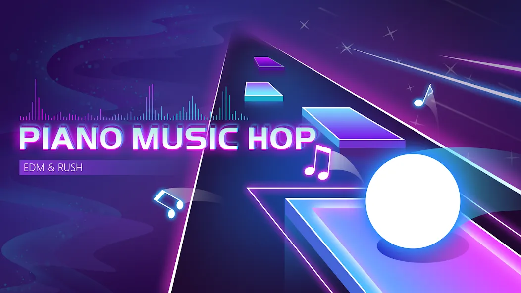 Piano Music Hop: EDM Rush! (Пиано музыка хоп)  [МОД Много денег] Screenshot 1