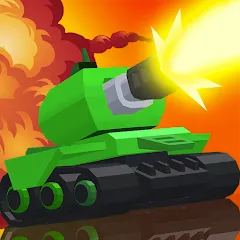 Взломанная Super Tank Hero (Танковые сражения )  [МОД Mega Pack] - последняя версия apk на Андроид