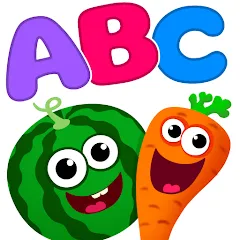 Взломанная ABC kids! Alphabet learning!  [МОД Много монет] - стабильная версия apk на Андроид