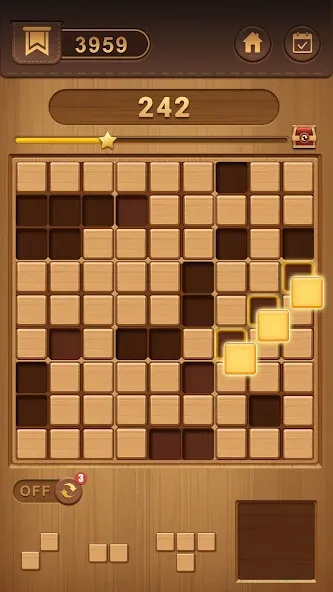 Block Sudoku Woody Puzzle Game  [МОД Unlocked] Screenshot 4