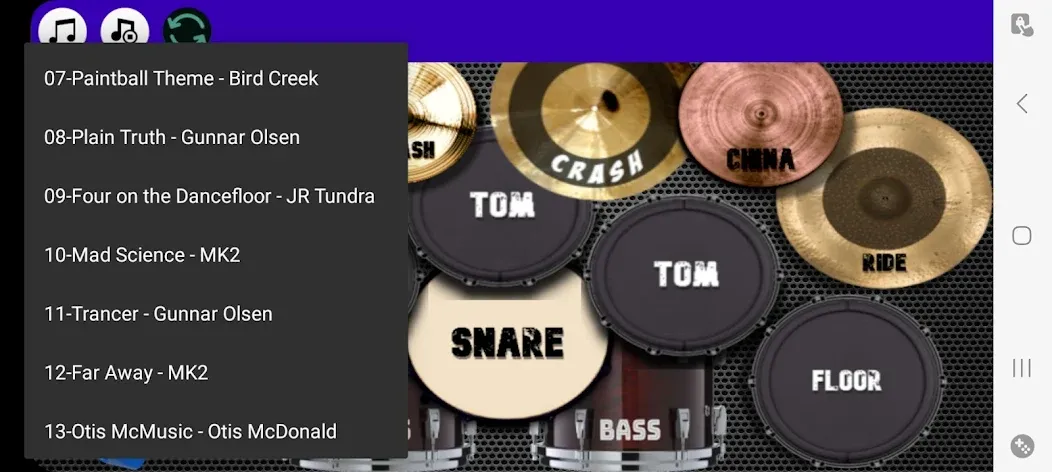 Drum Studio: Bateria Virtual (Драм студио)  [МОД Unlimited Money] Screenshot 2