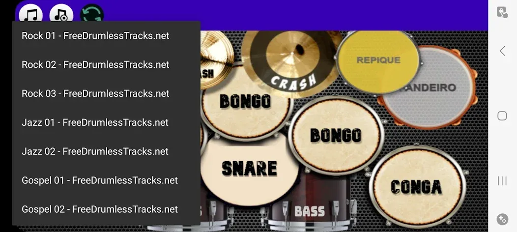 Drum Studio: Bateria Virtual (Драм студио)  [МОД Unlimited Money] Screenshot 4