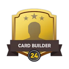 Взломанная UT Card Builder 24 (ФУТ Кард Билдер 23)  [МОД Бесконечные деньги] - последняя версия apk на Андроид