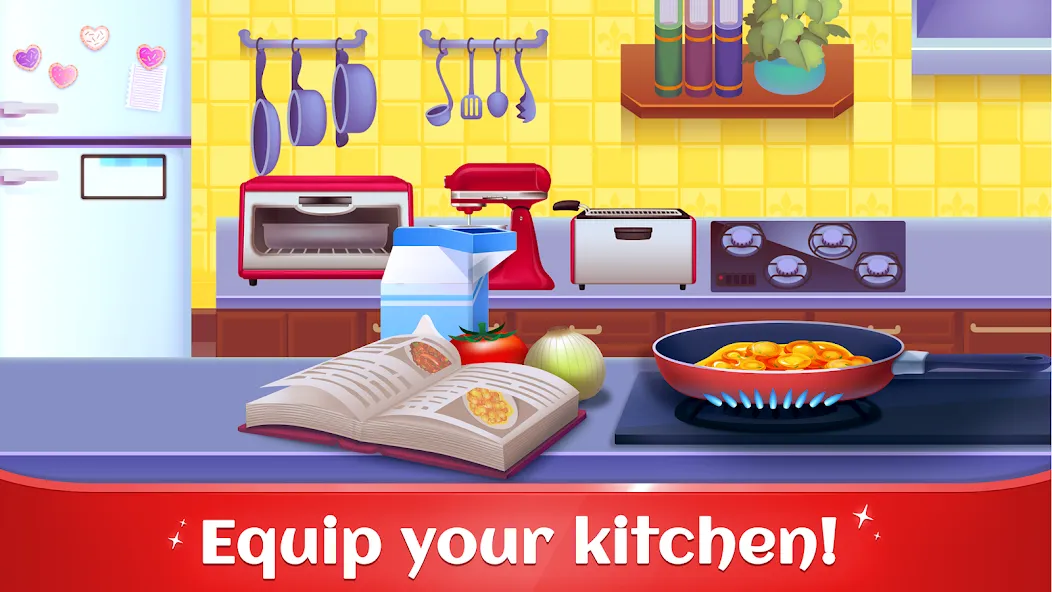 Cookbook Master: Cooking Games (Кулинарный Мастер)  [МОД Бесконечные монеты] Screenshot 1