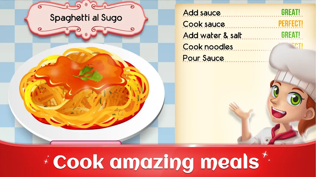 Cookbook Master: Cooking Games (Кулинарный Мастер)  [МОД Бесконечные монеты] Screenshot 2