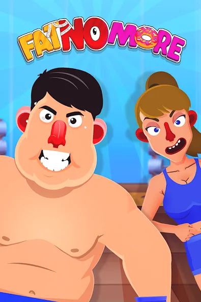 Fat No More: Sports Gym Game! (Фэт Но Море)  [МОД Бесконечные деньги] Screenshot 5