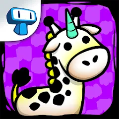 Скачать взломанную Giraffe Evolution: Idle Game (Жираф Эволюция)  [МОД Menu] - полная версия apk на Андроид