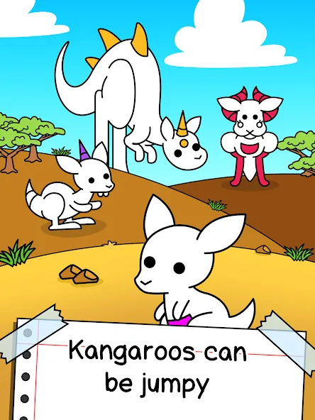 Kangaroo Evolution: Simulator (Кенгуру Эволюция)  [МОД Unlocked] Screenshot 5