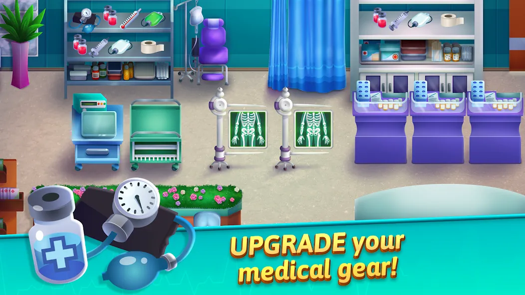 Medicine Dash: Hospital Game (Медицинский Дэш)  [МОД Бесконечные монеты] Screenshot 3