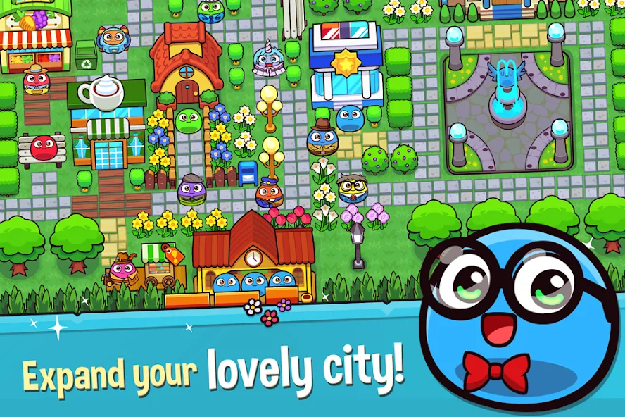 My Boo Town: City Builder Game (Май Бу Таун)  [МОД Menu] Screenshot 3