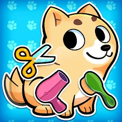 Взломанная My Virtual Pet Shop: Animals (Мой Виртуальный Зоомагазин)  [МОД Unlimited Money] - стабильная версия apk на Андроид