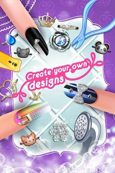 My Nail Makeover: Nail Salon (Моя маникюрная переменка)  [МОД Menu] Screenshot 3