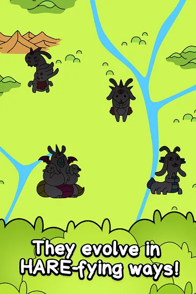 Rabbit Evolution: Merge Bunny (Рэббит Эволюшн)  [МОД Все открыто] Screenshot 3