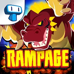 Скачать взломанную UFB Rampage: Monster Fight (УФБ Рэмпейдж)  [МОД Бесконечные монеты] - стабильная версия apk на Андроид