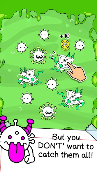 Virus Evolution: Merge Game (Вирус Эволюшн)  [МОД Много монет] Screenshot 2