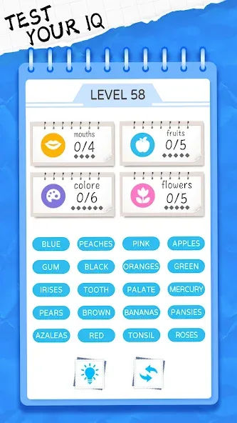 Word Sort: Association Connect (Соннект Колорс)  [МОД Меню] Screenshot 5