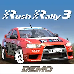 Скачать взломанную Rush Rally 3 Demo (Раш Ралли 3 Демо)  [МОД Mega Pack] - полная версия apk на Андроид