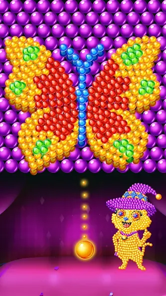 Bubble Shooter Jerry (Бабл Шутер Джерри)  [МОД Бесконечные монеты] Screenshot 1