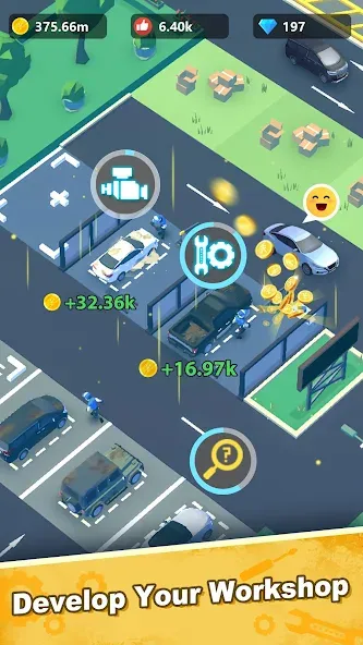 Car Mechanic Tycoon (Кар Механик Тайкун)  [МОД Все открыто] Screenshot 3